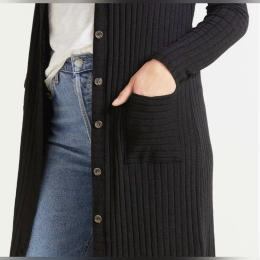 Michael Stars Ella Long Cardigan EUC, Woman's Medium - Picture 9 of 14